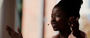 Die Dichterin und Poetry-Slammerin Amanda Gorman, 22