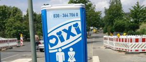 Dieses Klo gehört da auch nicht hin - gefunden von einem Tagesspiegel-Leser im Jahr 2018 auf einem Radweg in Rudow.