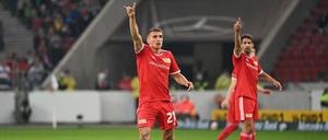Über Köln in die Länderspielpause. Union Spieler hatten zuletzt ein straffes Programm.