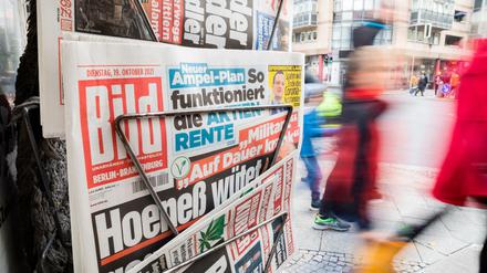 Die Mitarbeiter des Springer-Konzerns, zu dem auch die "Bild" gehört, müssen interne Beziehungen künftig offenlegen.