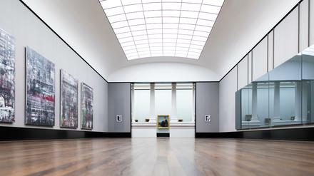 Der „Birkenau“-Zyklus in der Alten Nationalgalerie 2021.