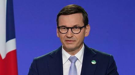 Polens Regierungschef Mateusz Morawiecki.
