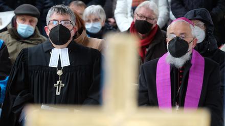 Ökumenischer Gottesdienst im Hauptbahnhof von Halle. Die Kirchen müssen zeigen, dass sie unverzichtbar sind