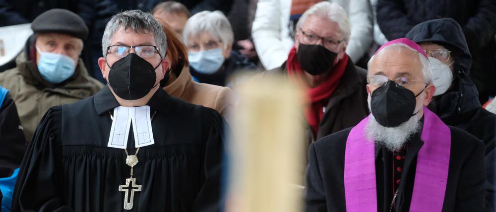 Ökumenischer Gottesdienst im Hauptbahnhof von Halle. Die Kirchen müssen zeigen, dass sie unverzichtbar sind