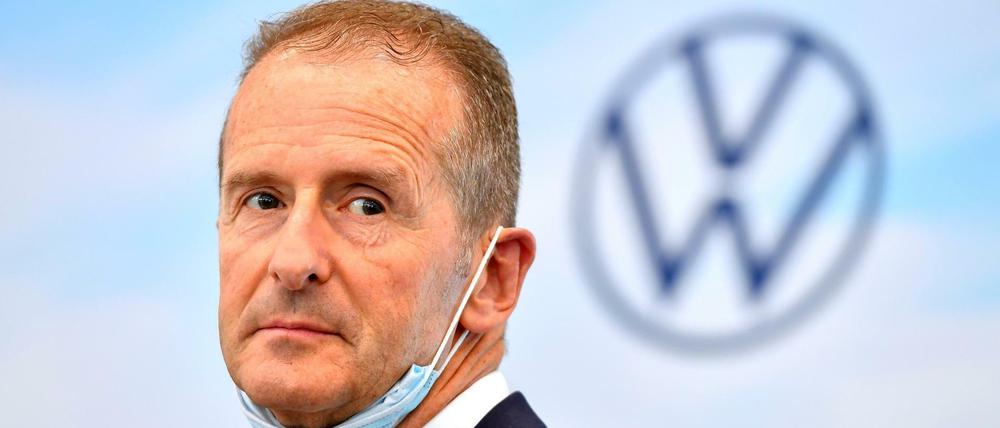 Volkswagen-CEO Herbert Diess polarisiert.