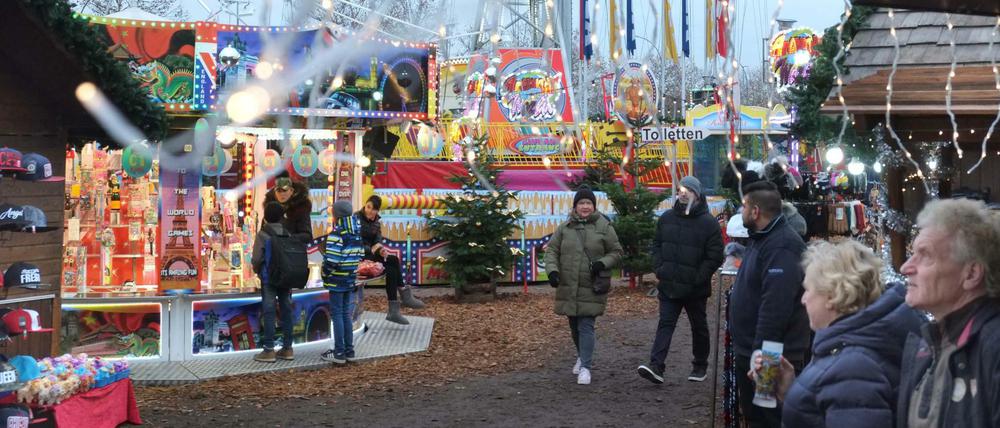 Weihnachtsmarkt in Berlin-Lichtenberg (Archivbild).