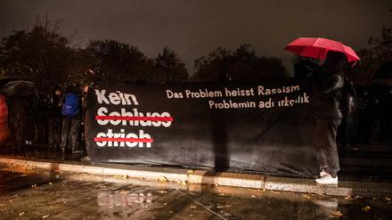 Gedenken an NSU-Opfer am Oranienplatz.