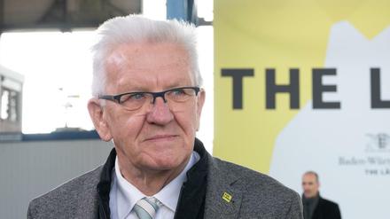 Der baden-württembergisch Ministerpräsident Winfried Kretschmann (Grüne).
