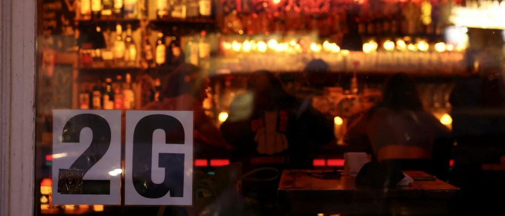 Ab Montag gilt 2G - das steht weder für "getrunken" noch für "gefeiert".