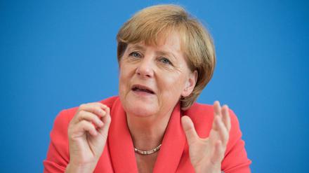Bundeskanzlerin Angela Merkel (CDU) telefonierte mit Vladimir Putin.