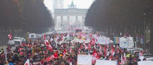 Erst Donnerstag hatte die GEW zum Warnstreik aufgerufen. Nächste Woche folgt die Gewerkschaft der Polizei.