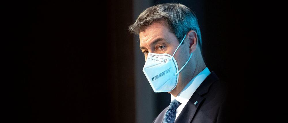 Markus Söder (CSU) hatte zuletzt am 9. Dezember 2020 den Katastrophenfall ausgerufen.