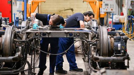 Handwerk und Industrie gehören zu dem Teil des Mittelstands, in dem die Einkommen zuletzt gestiegen sind. 