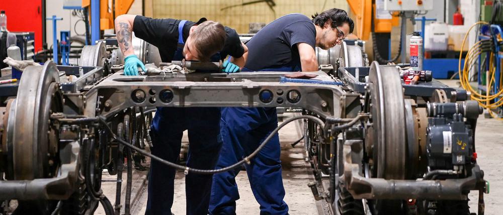 Handwerk und Industrie gehören zu dem Teil des Mittelstands, in dem die Einkommen zuletzt gestiegen sind. 