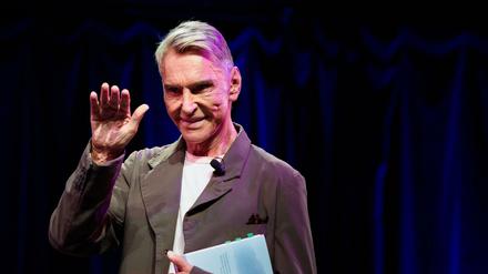 Der Modedesigner Wolfgang Joop bei der Präsentation seiner Autobiografie im Jahr 2019.