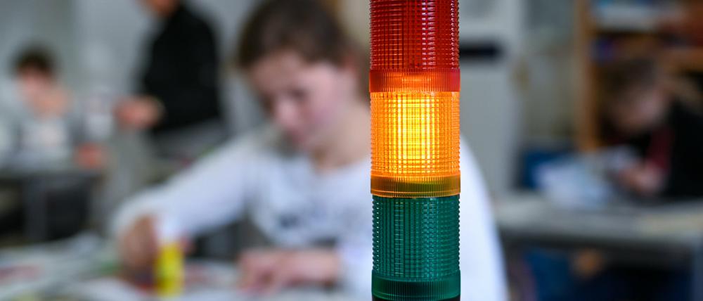 Bereits vier Berliner Schulen sind zum Wechselunterricht zurückgekehrt. 