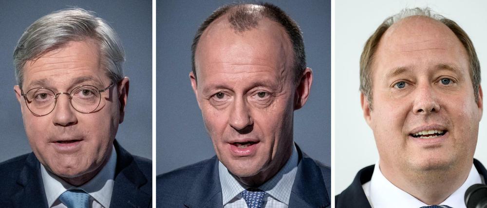 Rennen um die CDU-Spitze.