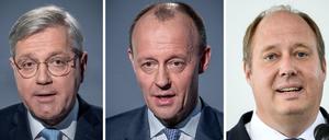 Rennen um die CDU-Spitze.