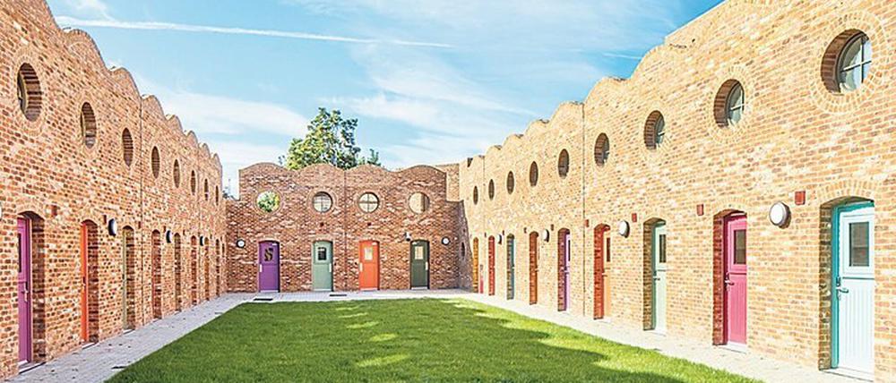 Etwas Wärme. „Holmes Road Studios“ bietet Einzelappartments für Wohnungslose in London.
