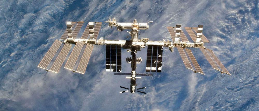 Die internationale Raumstation ISS im All (Archivbild)