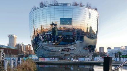 Spitzname „Kochtopf“. Der funkelnde Neubau neben dem Museum Boijmans Van Beuningen.
