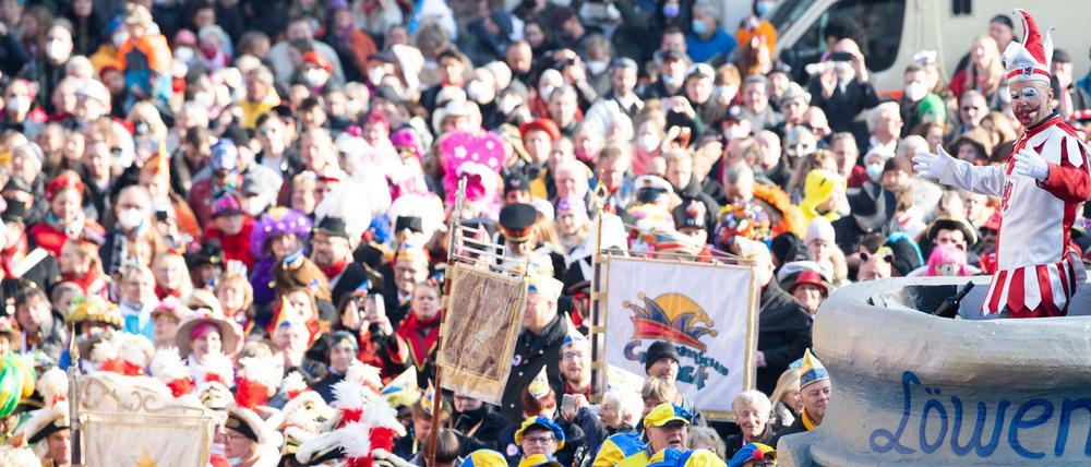 Der 11.11. wurde dieses Jahr wieder unter Corona-Bedingungen in Präsenz gefeiert.