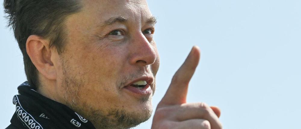 Elon Musk, Tesla-Chef. (Archivbild, 13.08.202)