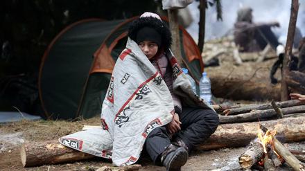 Kein Durchkommen gibt es für die Migranten an der polnisch-russischen Grenze.