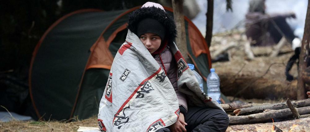 Kein Durchkommen gibt es für die Migranten an der polnisch-russischen Grenze.