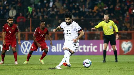 Ilkay Gündogan traf im letzten Länderspiel des Jahres doppelt. 