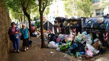 Desolater Zustand: Die Geduld und die Leidensfähigkeit der Römerinnen und Römer ist längst am Ende. 