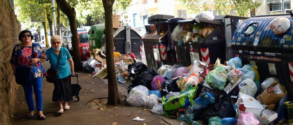 Desolater Zustand: Die Geduld und die Leidensfähigkeit der Römerinnen und Römer ist längst am Ende. 