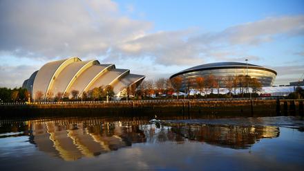 Schauplatz der Klimakonferenz COP26 in Glasgow
