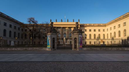 Die Humboldt-Universität.