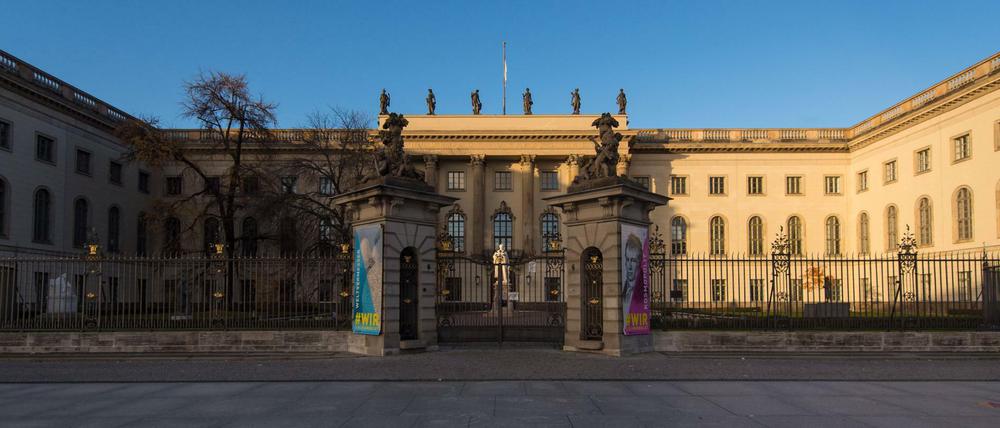 Die Humboldt-Universität.