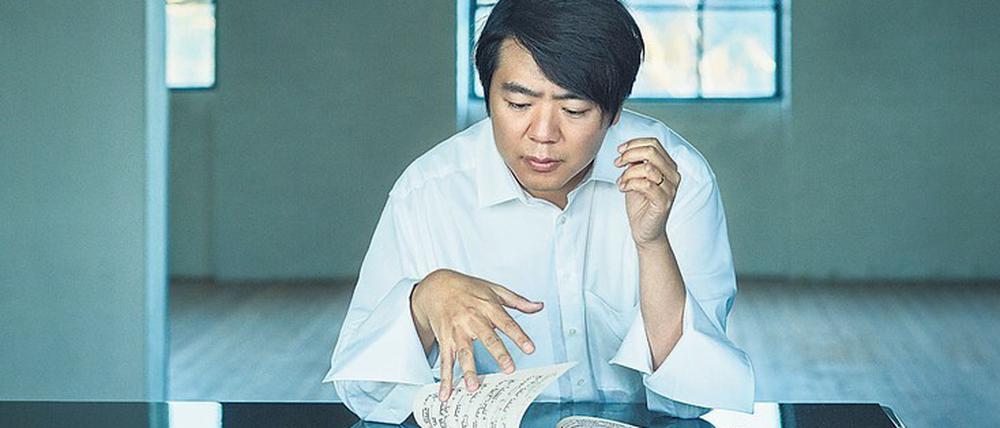 Lang Lang beim Studium der "Goldberg-Variationen"