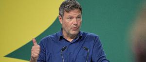 Robert Habeck, Bundesvorsitzender der Grünen (Archivbild)