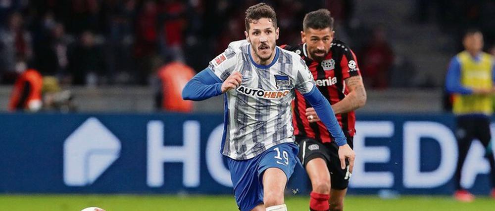 Raus aus der Quarantäne. Stevan Jovetic (vorne) steht Hertha gegen den 1. FC Union wohl wieder zur Verfügung.