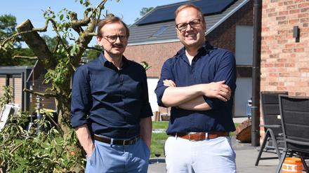 Danowski-Darsteller Milan Peschel als Adam Danowski (l.) und Till Raether. s