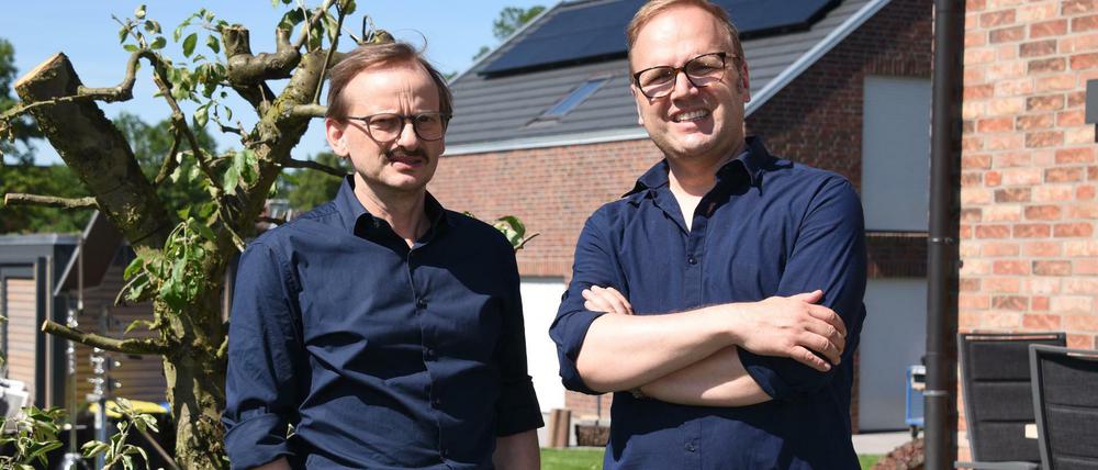 Danowski-Darsteller Milan Peschel als Adam Danowski (l.) und Till Raether. s
