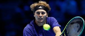 Alexander Zverev will bei den ATP Finals mindestens ins Halbfinale kommen. 