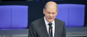 Der Bundesfinanzminister Olaf Scholz (SPD).