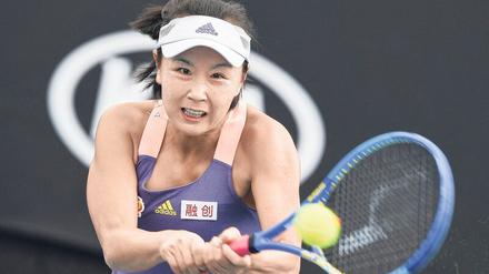 Peng Shuai siegte 2014 im Doppel in Wimbledon und kam im Einzel bis auf Weltranglistenplatz 14.