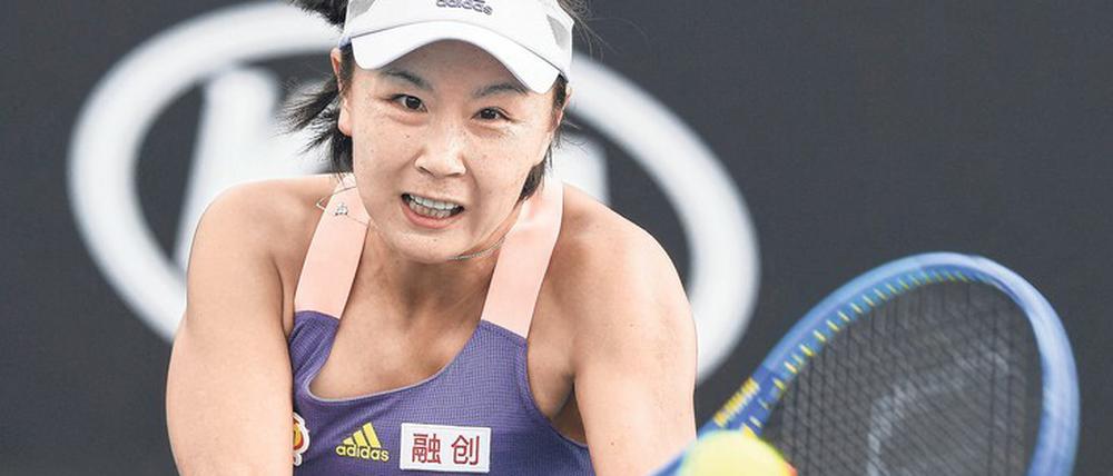 Peng Shuai siegte 2014 im Doppel in Wimbledon und kam im Einzel bis auf Weltranglistenplatz 14.