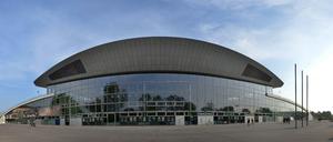 Die Max-Schmeling-Halle in Prenzlauer Berg.