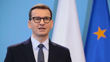 Warnung an Europa: Polens Ministerpräsident Mateusz Morawiecki (Archivbild)