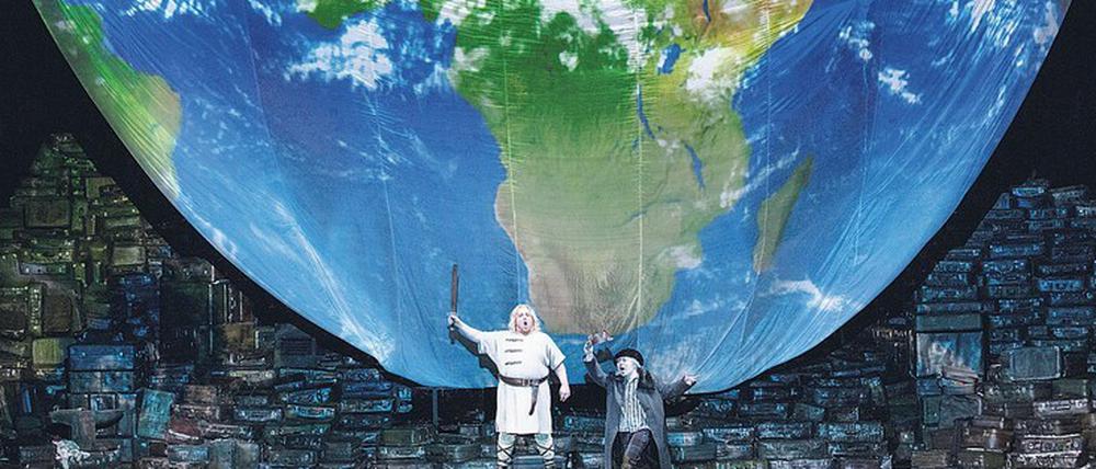 Aufgeblasen. Siegfried (Clay Hilley), Mime (Ya-Chung Huang) und Allmachtsfantasien an der Deutschen Oper. 