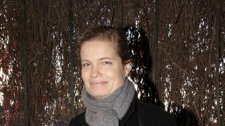 Die Schauspielerin Sarah Biasini 2017 in Paris