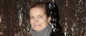 Die Schauspielerin Sarah Biasini 2017 in Paris