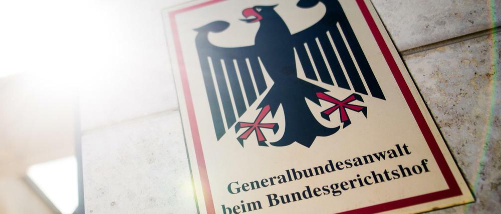 Eingang zum Gebäude der Bundesanwaltschaft. (Archivbild, 17.06.2019)